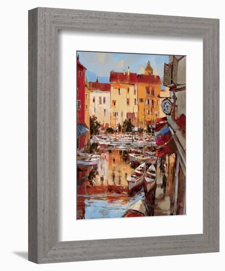 Mediterranean Seaside Holiday 2-Brent Heighton-Framed Art Print