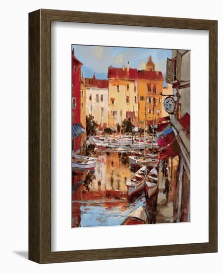 Mediterranean Seaside Holiday 2-Brent Heighton-Framed Art Print