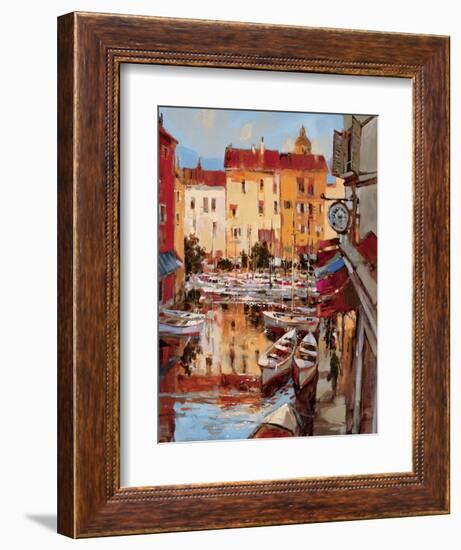 Mediterranean Seaside Holiday 2-Brent Heighton-Framed Art Print