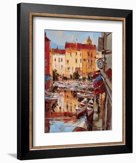 Mediterranean Seaside Holiday 2-Brent Heighton-Framed Art Print