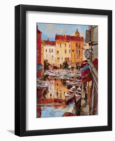 Mediterranean Seaside Holiday 2-Brent Heighton-Framed Art Print