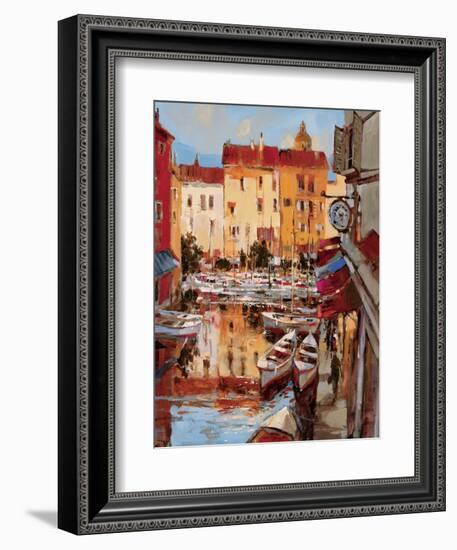 Mediterranean Seaside Holiday 2-Brent Heighton-Framed Art Print