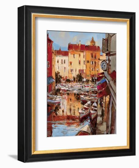 Mediterranean Seaside Holiday 2-Brent Heighton-Framed Art Print