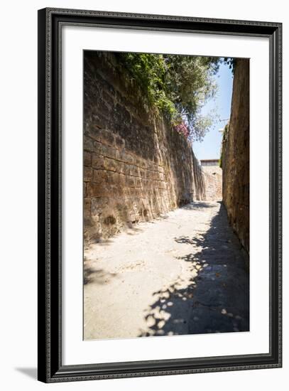 Mediterranean Streets of the Italian City-Alexandr L-Framed Photographic Print