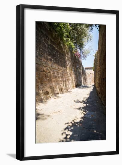 Mediterranean Streets of the Italian City-Alexandr L-Framed Photographic Print