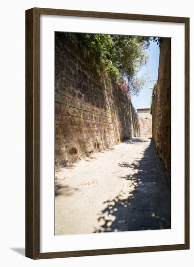 Mediterranean Streets of the Italian City-Alexandr L-Framed Photographic Print