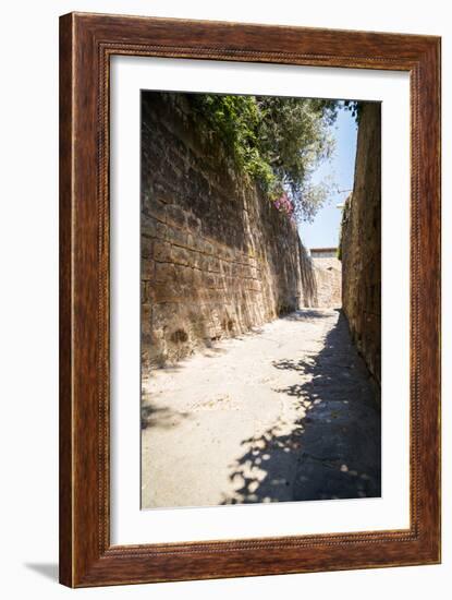 Mediterranean Streets of the Italian City-Alexandr L-Framed Photographic Print