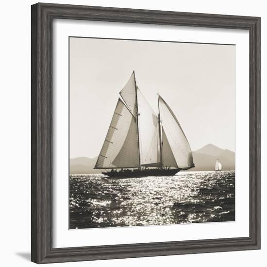 Mediterranean Sunset-Michael Kahn-Framed Giclee Print