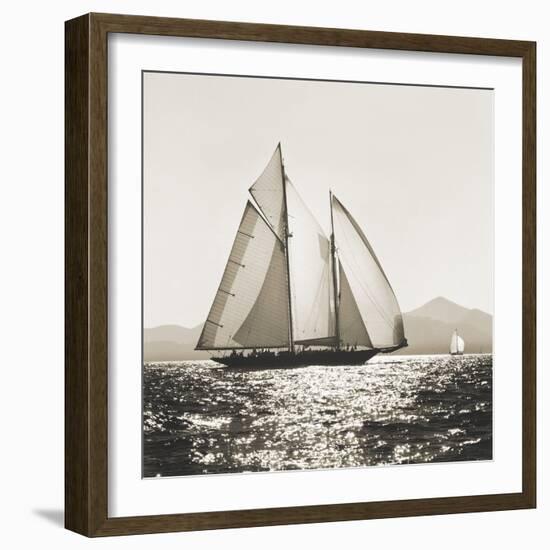 Mediterranean Sunset-Michael Kahn-Framed Giclee Print