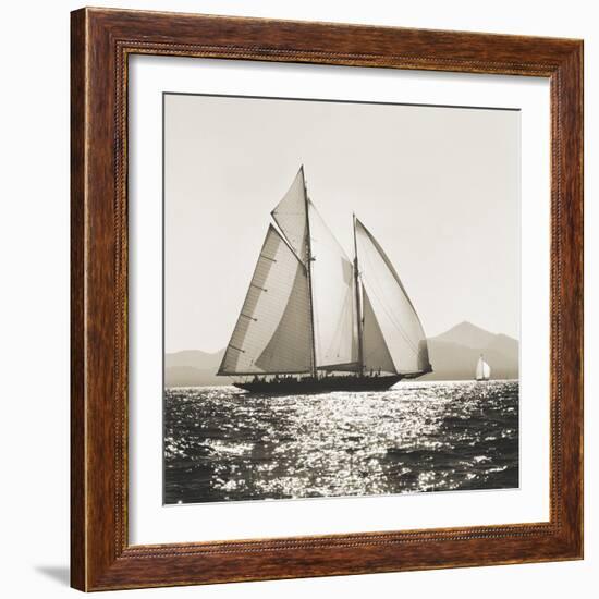 Mediterranean Sunset-Michael Kahn-Framed Giclee Print