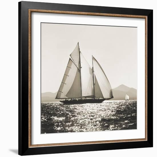 Mediterranean Sunset-Michael Kahn-Framed Giclee Print