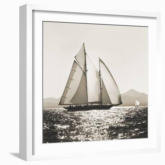 Mediterranean Sunset-Michael Kahn-Framed Giclee Print