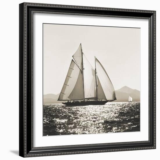 Mediterranean Sunset-Michael Kahn-Framed Giclee Print