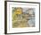 Mediterranean Town-George Leslie Hunter-Framed Premium Giclee Print