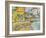 Mediterranean Town-George Leslie Hunter-Framed Giclee Print