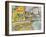 Mediterranean Town-George Leslie Hunter-Framed Giclee Print