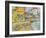 Mediterranean Town-George Leslie Hunter-Framed Giclee Print