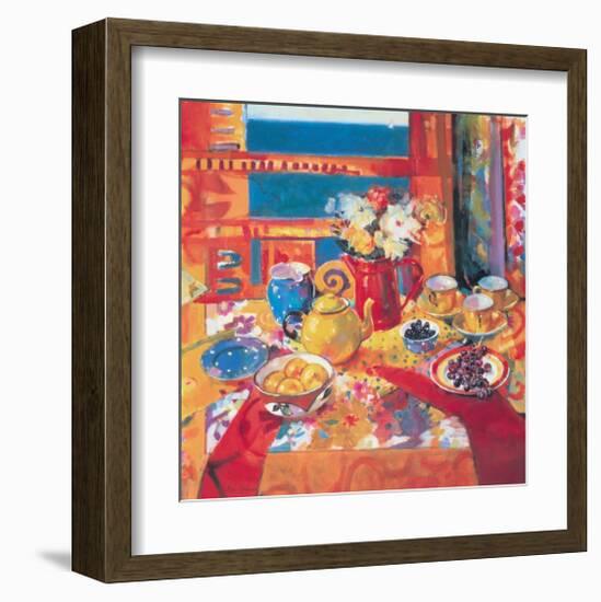 Mediterranean Tranquillity-Peter Graham-Framed Art Print