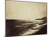 Mediterranean with Mount Agde, 1857-Gustave Le Gray-Mounted Photographic Print