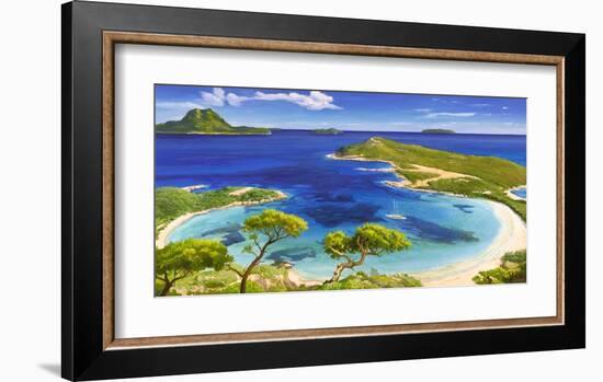 Mediterraneo-Adriano Galasso-Framed Art Print