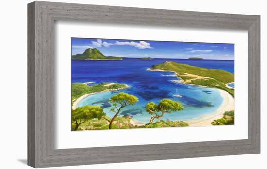 Mediterraneo-Adriano Galasso-Framed Art Print