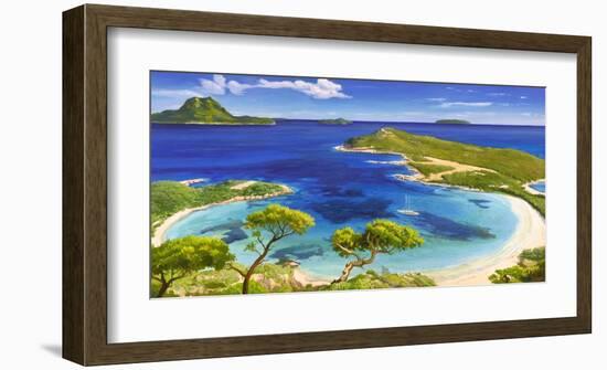 Mediterraneo-Adriano Galasso-Framed Art Print