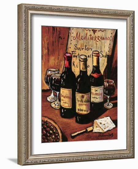 Mediterranio-Petinow-Framed Art Print