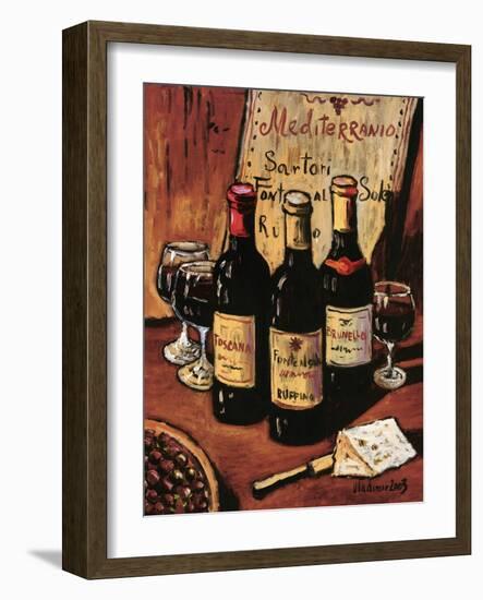 Mediterranio-Petinow-Framed Art Print