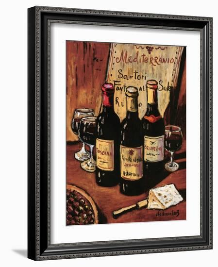 Mediterranio-Petinow-Framed Art Print