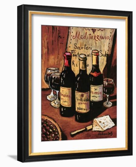 Mediterranio-Petinow-Framed Art Print