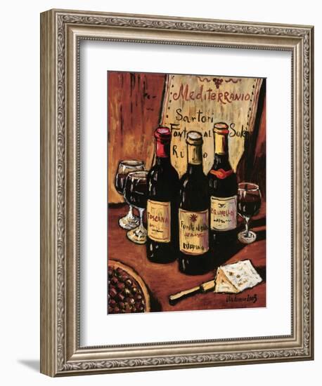 Mediterranio-Petinow-Framed Art Print