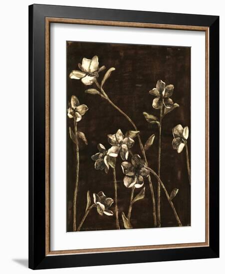 Medium Blossom Nocturne I-Megan Meagher-Framed Art Print