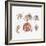 Medium Group of Water Bears (Tardigrades)-null-Framed Giclee Print