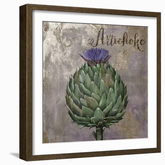 Medley_Gold_Artichoke-Color Bakery-Framed Giclee Print