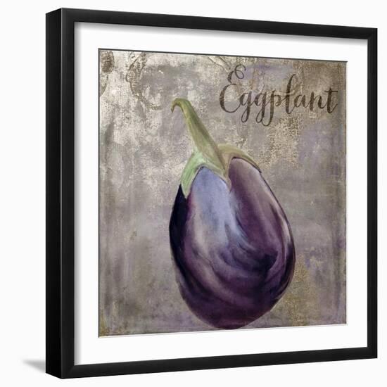 Medley_Gold_Eggplant-Color Bakery-Framed Giclee Print