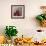 Medley_Gold_peppers-Color Bakery-Framed Giclee Print displayed on a wall