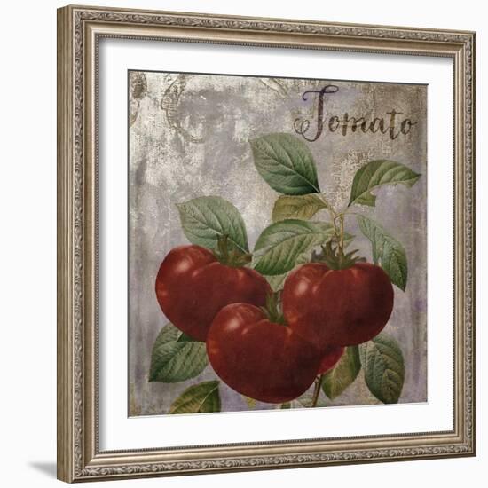 Medley_Gold_Tomato-Color Bakery-Framed Giclee Print