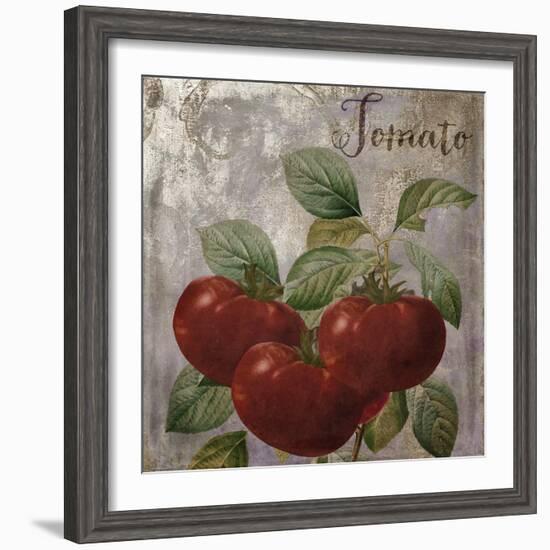 Medley_Gold_Tomato-Color Bakery-Framed Giclee Print