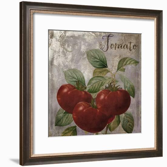 Medley_Gold_Tomato-Color Bakery-Framed Giclee Print