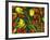 Medley of Colorful Tulips Isolated-Christian Slanec-Framed Photographic Print