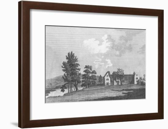 'Medmenham Abbey near Henley on Thames', 1787-J Newton-Framed Giclee Print