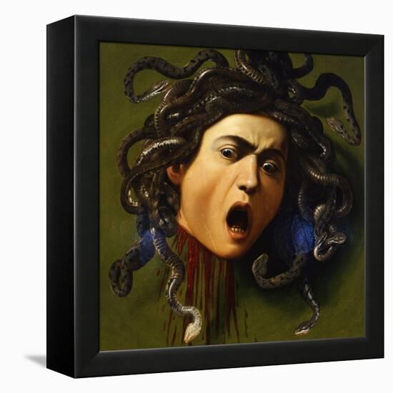 Medusa, 1596-1598-Caravaggio-Framed Premier Image Canvas