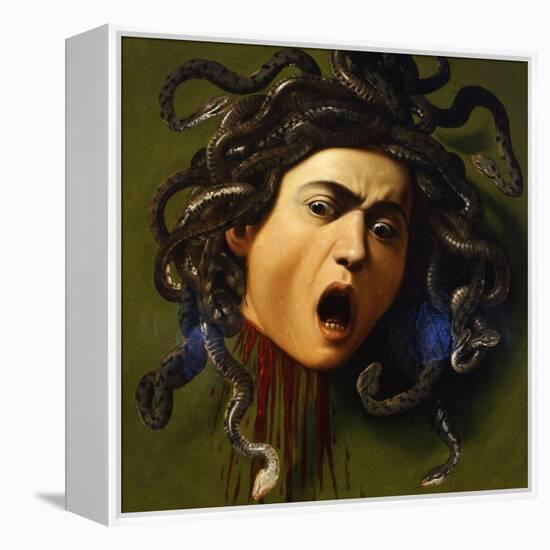 Medusa, 1596-1598-Caravaggio-Framed Premier Image Canvas