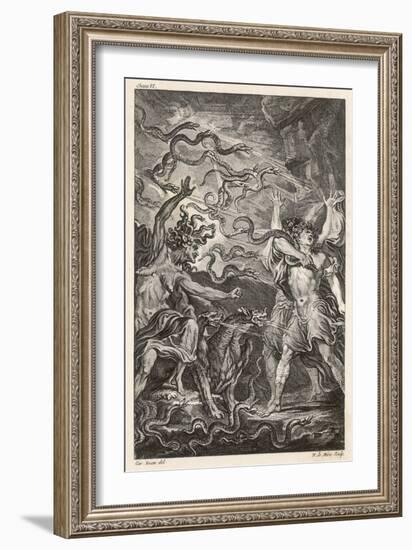 Medusa and Perseus-null-Framed Art Print