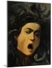 Medusa, Detail, 1598-9-Caravaggio-Mounted Giclee Print