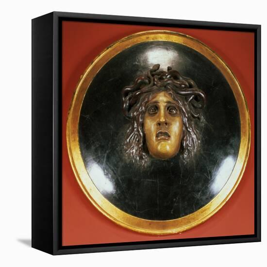 Medusa Shield-Arnold Bocklin-Framed Premier Image Canvas