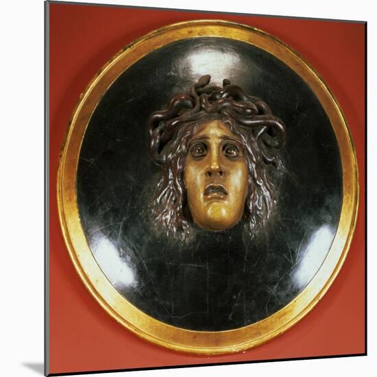 Medusa Shield-Arnold Bocklin-Mounted Giclee Print