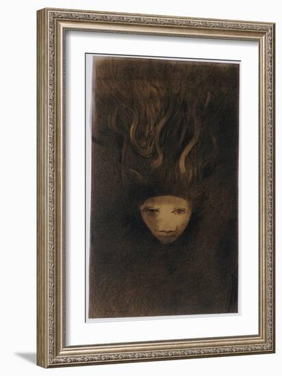 Medusa-Odilon Redon-Framed Giclee Print