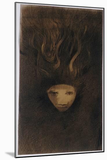 Medusa-Odilon Redon-Mounted Giclee Print