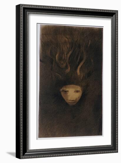 Medusa-Odilon Redon-Framed Giclee Print